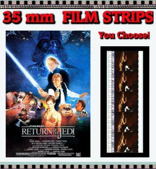Star Wars : Return Of The Jedi - 35mm Film Cell Strips - Updated Jan 5