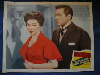 The Toast Of Orleans Kathryn Grayson,  Mario Lanza 50/578 Lobby Card 4 - 5 - 7