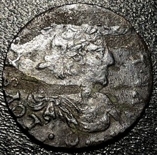 1639 France Double Tournois King Louis Xiii Rare French Medieval Coin 8