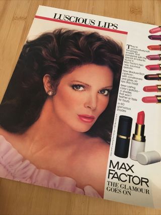 Clipping - Jaclyn Smith (max Factor Ad)