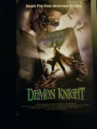Rare Tales From The Crypt Presents Demon Knight Mini - Poster / S&h