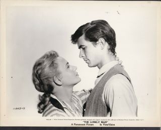 Anthony Perkins And Elaine Aiken In The Lonely Man 1957 Movie Photo 30688