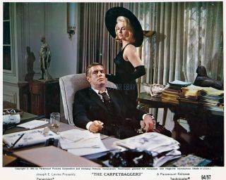 The Carpetbaggers Sexy Martha Hyer George Peppard 1964 8x10