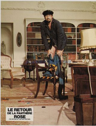 Return Of The Pink Panther Peter Sellers Orig French 1975 Photo
