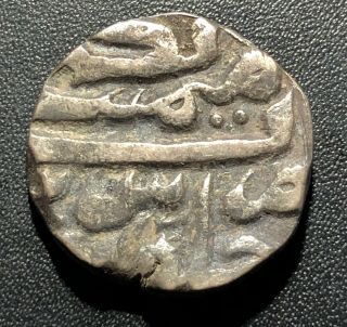 Afghanistan Ah1218 - 24 Rupee Silver Coin: Shuja Al - Mulk 2nd Reign Bhakkar