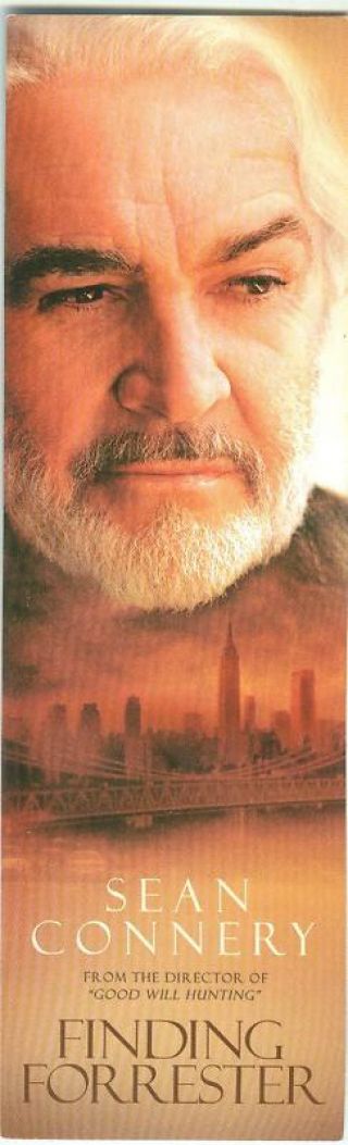 Sean Connery Finding Forrester Bookmark