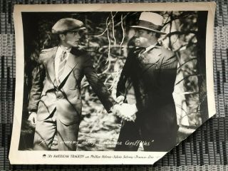 Vintage 1931 Phillips Holmes & Richard Cramer Photo An American Tragedy