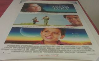 Under The Same Moon Movie Poster 2 Sided Spanish 27x40