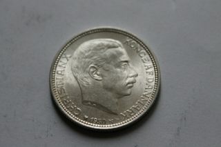 Denmark 2 Kroner 1930 Silver Nr.  485 @