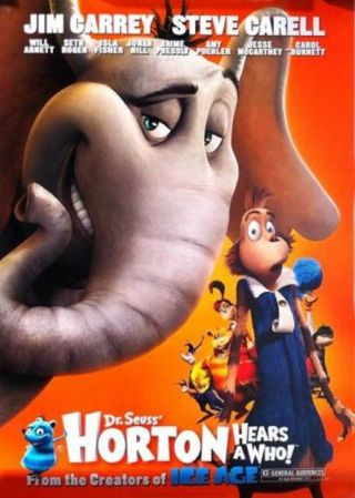 Horton Hears A Who 27 X 40 2008 D/s Movie Poster - Jim Carrey - Seth Rogan