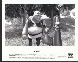 Shrek Princess Fiona Donkey In Shrek 2001 Cartoon Movie Photo 29878
