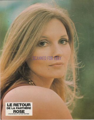 Catherine Schell Return Of The Pink Panther Orig 1975 French Photo