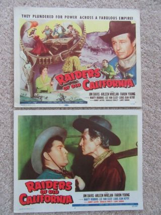 Raiders Of Old California 1957 Set Of 2lc 