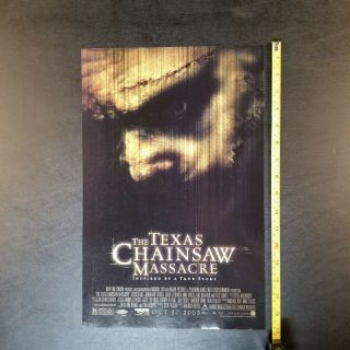 The Texas Chainsaw Massacre - Movie Poster - Flyer - 11 X 17 Horror Movie