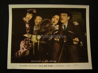 1942 Joan Crawford They All Kissed The Bride Vintage Movie Photo 575c