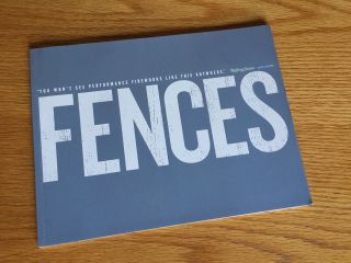 " Fences " Academy Awards Movie Oscar Press Book Denzel Washington Viola Davis
