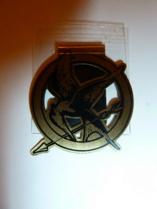 The Hunger Games Mockingjay Logo Metal Bookmark Ya Book & Movie Series