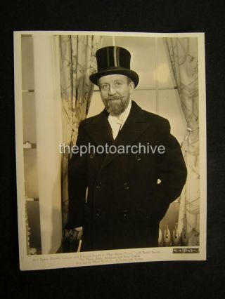1939 Monty Wooley Man About Town Vintage Dbw Movie Photo 744a