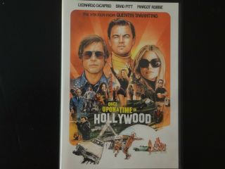 Dvd Movie: Once Upon A Time In Hollywood - Only Once