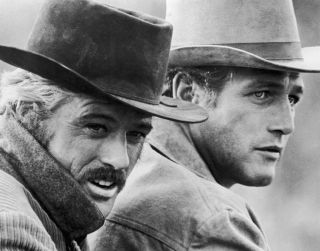 1969 Robert Redford & Paul Newman Butch Cassidy & The Sundance Kid 8x10 Photo