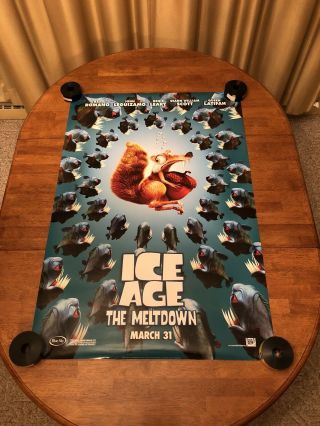 Ice Age 2: The Meltdown 27x40 D/s Movie Poster