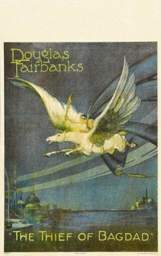 The Thief Of Bagdad Movie Poster Douglas Fairbanks 2