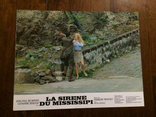 La Sirene Du Mississipi (1969) Movie Photo Catherine Deneuve Jean - Paul Belmondo