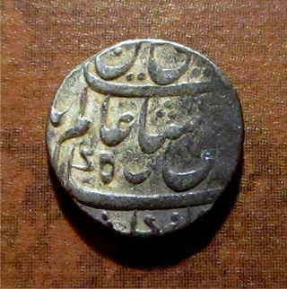 British India - Bengal - 1776 - 1790 Ad - 1 Rupee Shah Alam Ii,  Km 84.  2 Tokn 6