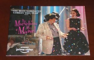 " Marvelous Mrs Maisel " Amazon Show Fyc Awards Booklet 20 Pages
