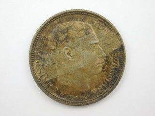 1916 Denmark 2 Kroner Coin Au