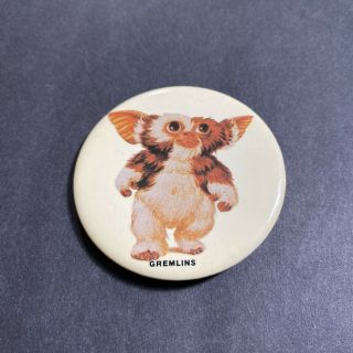 Vintage Gremlins Gizmo Movie Promo Pinback Button