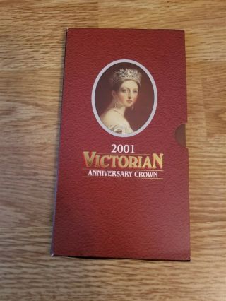 United Kingdom 5 Pounds 2001 - Queen Victoria Commemorative - Unc - Ii