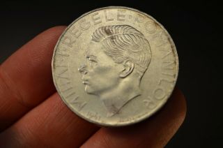 1941 Romania 500 Lei Silver Coin Mihai I Regele Romanilor