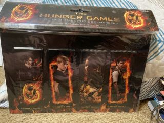 The Hunger Games Set Of 4 Magnetic Bookmarkers