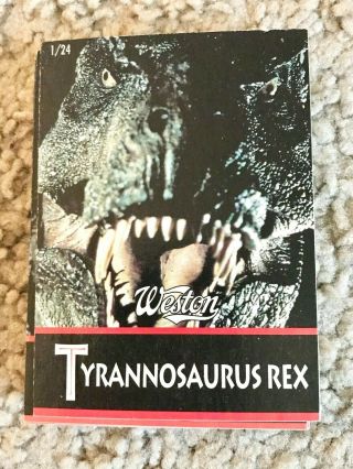 Vintage/super Rare 1992 Jurassic Park 24 Card Set From Weston Bread (canada)