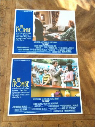 The Promise (1979) Lobby Cards,  2 Cards - 11 X 14 " ; Kathleen Quinlan