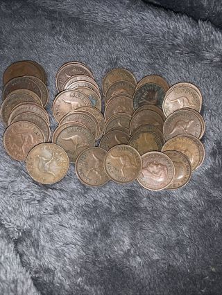 49 - Australia Half Penny 1943 Coins
