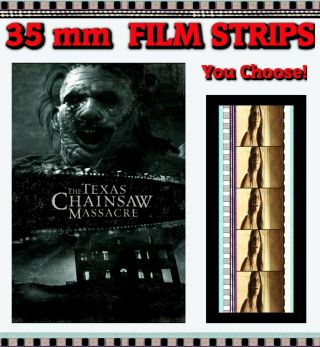 Texas Chainsaw Massacre (2003) - 35mm Film Cell Strips - You Choose