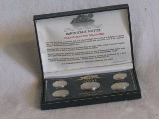 Presidential 24k Gold Plated Coin Set - 2000