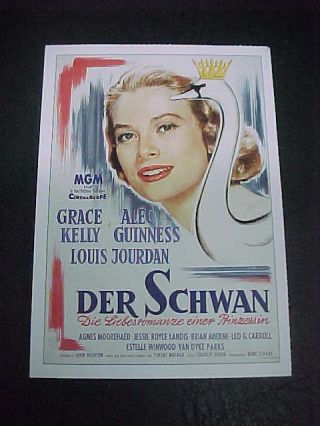 The Swan,  Film Card (grace Kelly; Alec Guinness)