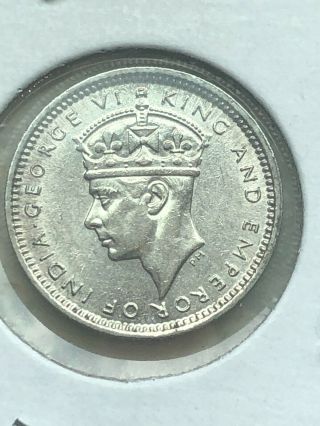 1938 Hong Kong 5 Cents - Unc - Km 22 - With Tracking