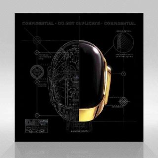 Limited Edition 2014 Daft Punk Ram Helmet Schematics Lithograph Set