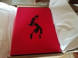 Official Michael Jackson Opus Book & Glove 1st Edition Rare