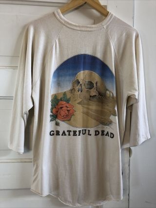 Grateful Dead Shirt T Shirt Vintage 1981 Stanley Mouse Europe 
