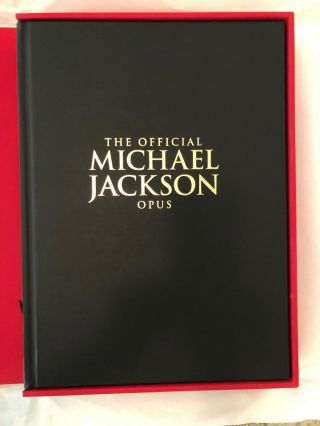 1st Ed.  Official Michael Jackson OPUS Book & Glove,  accessories 4