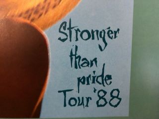 Sade Stronger Than Pride Tour 1988 Poster In Frankfurt Classic Jazz Swing Artist 4