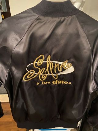 Selena Y Los Dinos Satin Jacket - Black/size:s