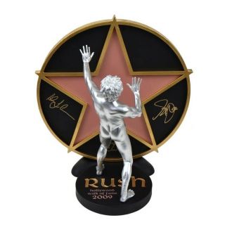 Rush Collectible: 2009 Knucklebonz Rock Iconz Hollywood Walk Of Fame Starman