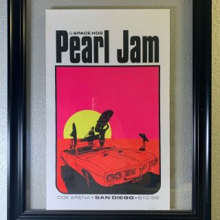 Pearl Jam San Diego 1998 Ames Bros (show Edition)