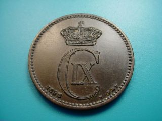 Denmark 1898 5 - Ore Coin In Choice Xf